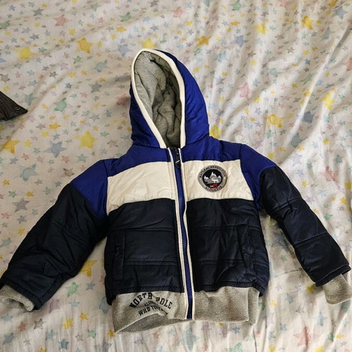 Alouette kids jacket with hood like new, winter