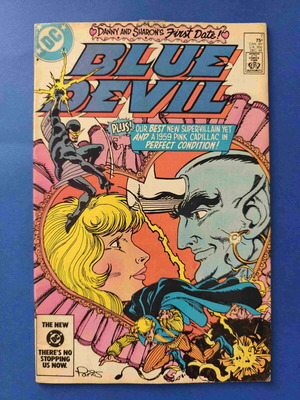 Blue Devil 7 comic book used, English