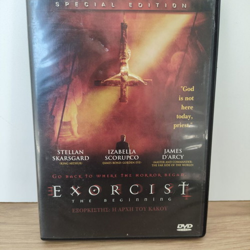 Exorcist The Beginning DVD used with Greek subtitles Special Edition