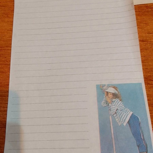 1980s Letter Papers like new, set