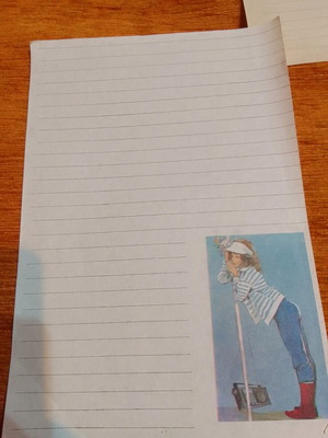 1980s Letter Papers like new, set