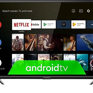 Android TV Thomson Smart Τηλεόραση 32" HD Ready LED 32HE5606 σφραγισμένη, εγγύηση επίσημης Ελληνικής αντιπροσωπείας, απόδειξη αγοράς μεγάλης Ελληνικής αλυσίδας