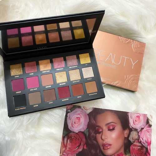 Huda Beauty Rose Gold Remastered eyeshadow palette new