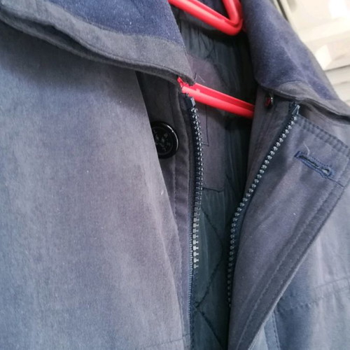 Rel men's jacket used, size 3XL, blue-black