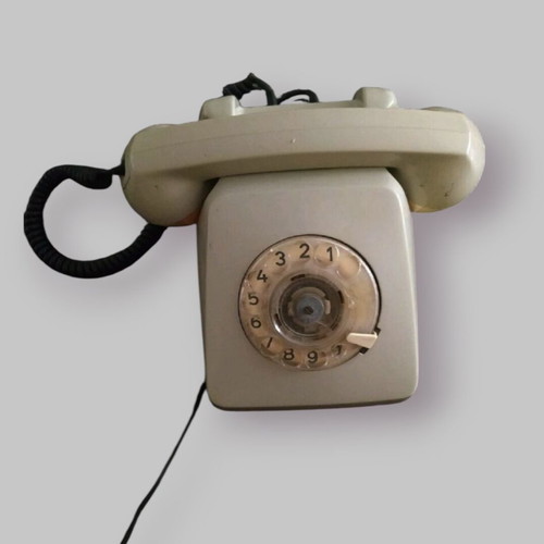 Retro telephone used from 1960s for decoration