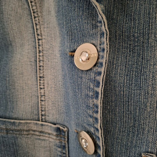 Jook Way denim jacket used, blue, blazer style with buttons