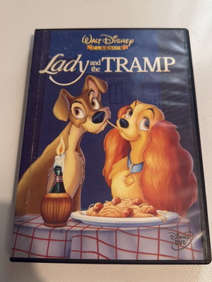 Lady and the Tramp DVD used, dubbed