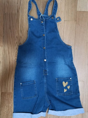 Orchestra denim kids' salopette new, blue, size 140 cm