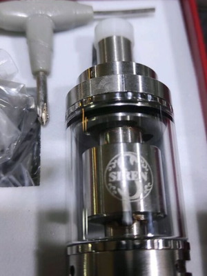 SIREN V2 GTA 22mm atomizer Digiflavor used, stainless steel