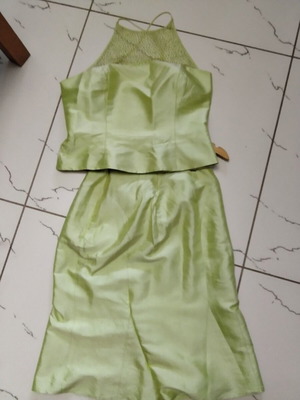 Raxevsky silk set, medium, green