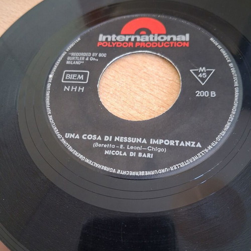 Nicola Di Bari Tu Non Potrai Capire vinyl record used, pop
