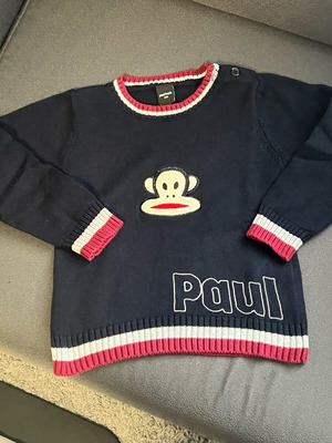 Paul Frank sweatshirt like new, size 92 cm, blue and red