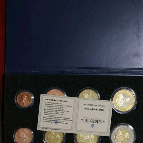 Malta 2003 Euro Pattern Trial Set new, complete with folder and certificate