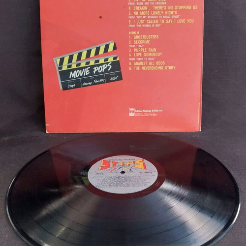 Movie Pops vinyl record used in very good condition