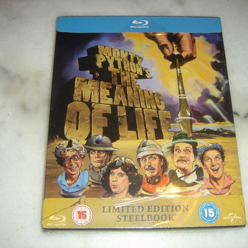 Monty Python's The Meaning of Life Blu-Ray steelbook new, comedy