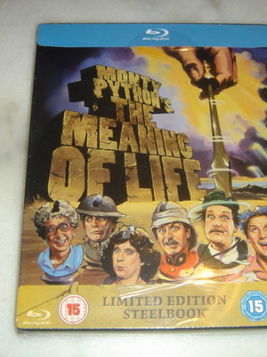 Monty Python's The Meaning of Life Blu-Ray steelbook new, comedy