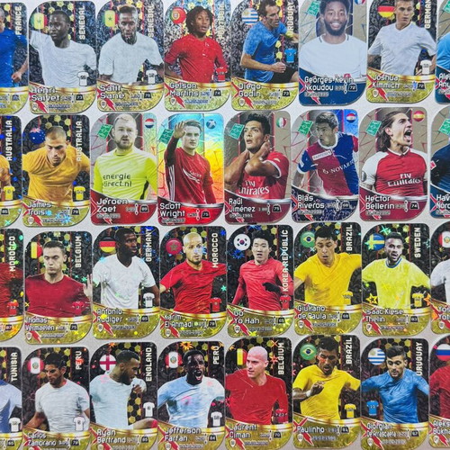 Metal Dog Tags Collection of National Teams & World Cup, 40 pcs