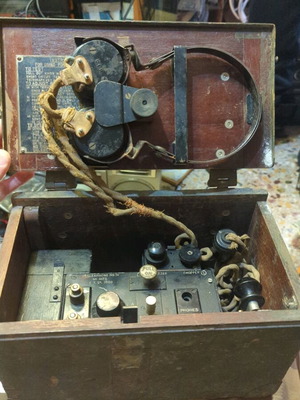 Fullerphone mk iv Mors used mobile telegraph with box