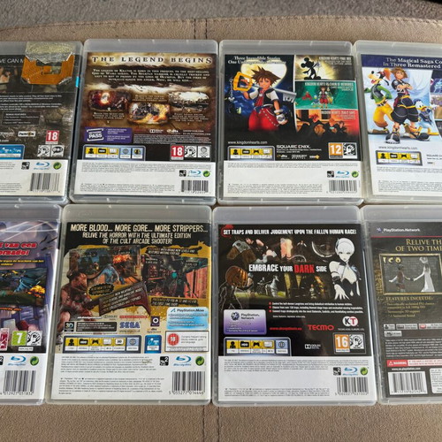 PlayStation 3 game collection used, 15 games bundle