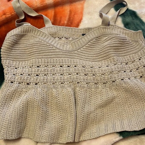 Knitted blouse new, comfortable, size L / 40 / 12