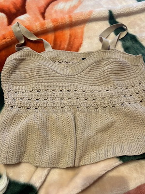 Knitted blouse new, comfortable, size L / 40 / 12