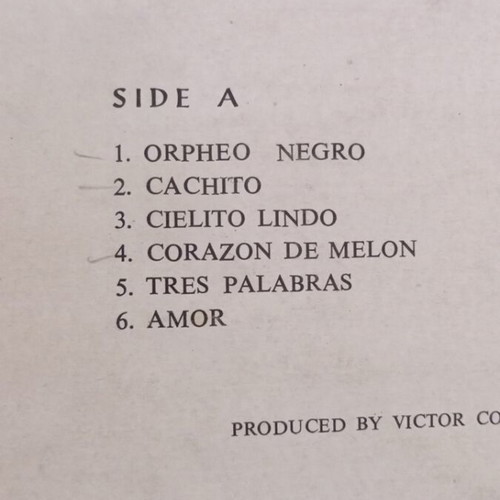 Los Indios vinyl record used