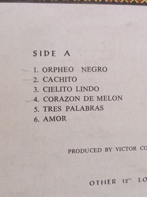 Los Indios vinyl record used