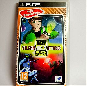 Ben 10 Vilgax Attacks PSP Game