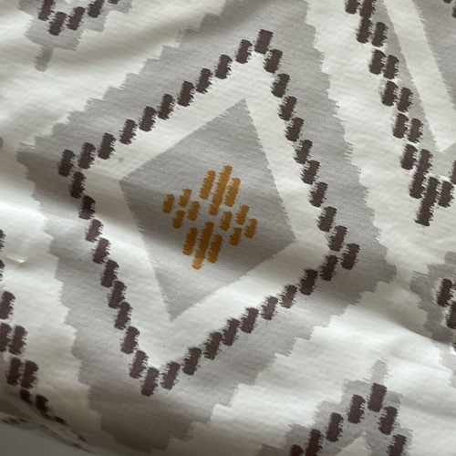 Classic tablecloth with subtle patterns and colors for veranda or garden