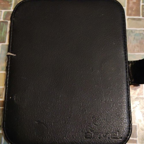 Nook e-reader used with worn cover