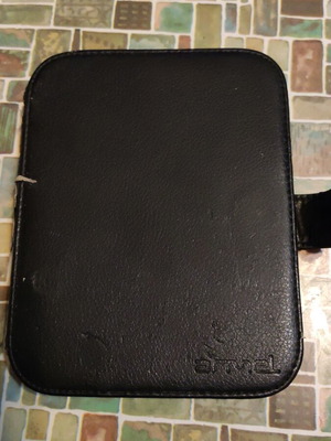 Nook e-reader used with worn cover