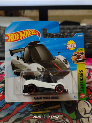 Hot Wheels Pagani Zonda Cinque new