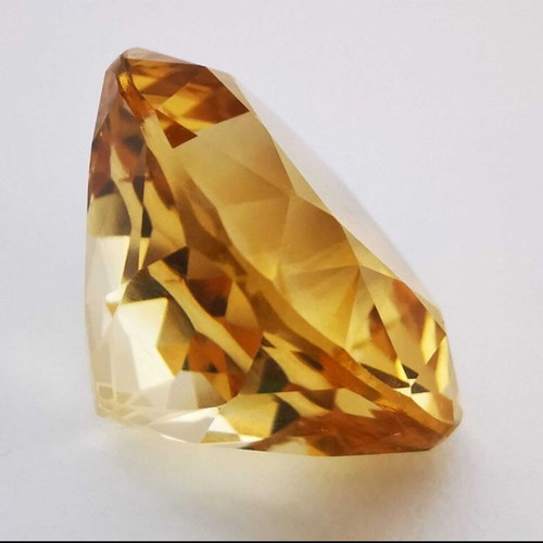Citrine 34.82 ct certified by ALGT