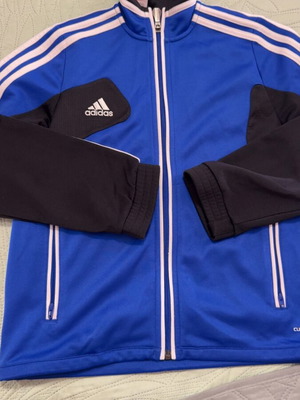 Adidas jacket 140 cm for 9-11 years like new, blue