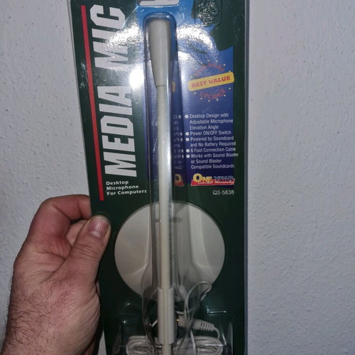 QuickShot Media Mic Qs-5838 computer microphone new