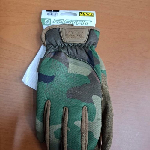 Mechanix Fastfit Woodland Camo Gloves Size L New