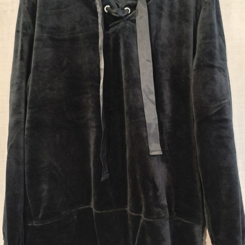 Esmara velour tracksuit set black size small/medium like new