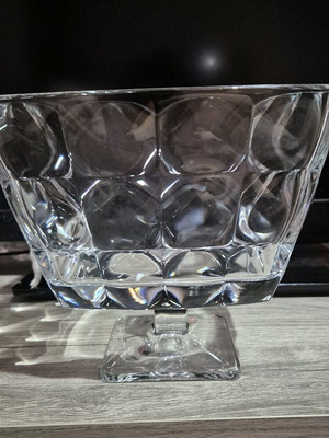 Crystal fruit bowl like new