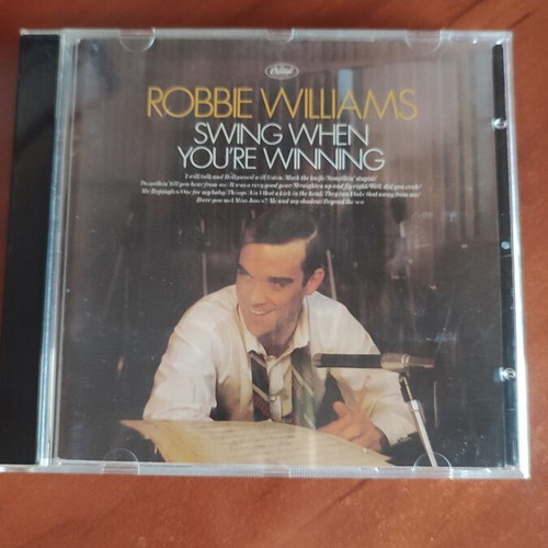 Robbie Williams Swing When You're Winning CD used