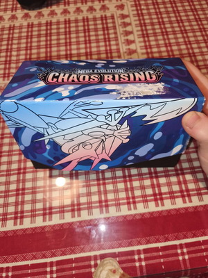 Pokémon bulk pack of 600+ single cards in Chaos Rising ETB box, like new