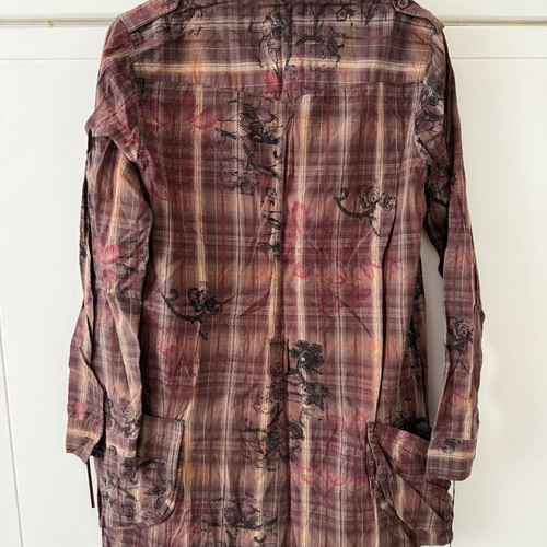 Ysatis brown shirt used with pockets size M