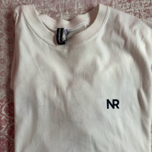 T-shirt Nadia Rapti size M new, white