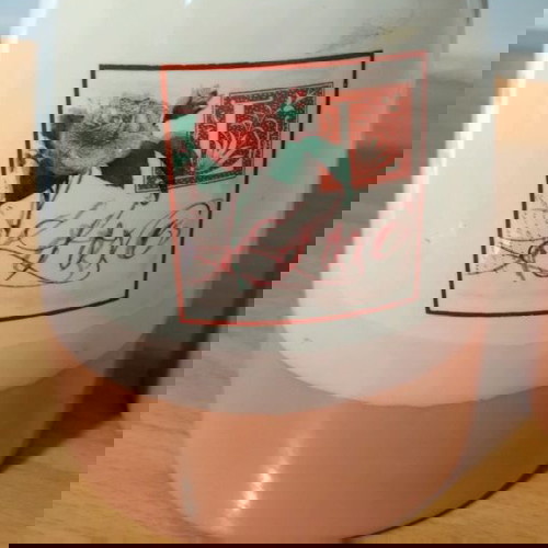 Βάζο για καφέ και ζάχαρη μεταχειρισμένο με λουλούδια