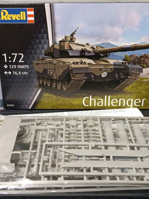 Συναρμολογούμενο μοντέλο τανκς Challenger 1 1:72 καινούργιο Revell