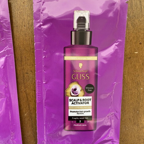 Schwarzkopf Gliss Full Hair Wonder Scalp & Root Activator Treatment pack of 78 new