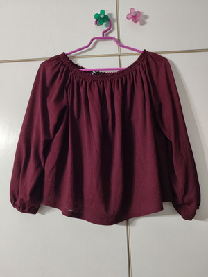 Bershka blouse red small like new