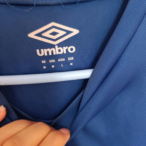 Umbro men's t-shirt like new, blue, Opap sports academies collectible