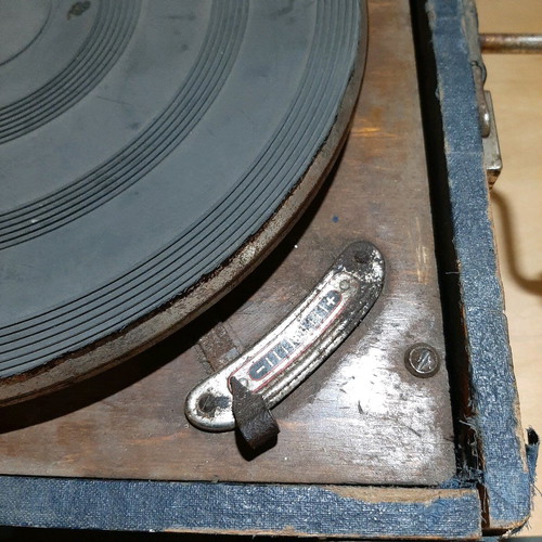 Antique Gramophone used 1920-30 with visible signs of wear