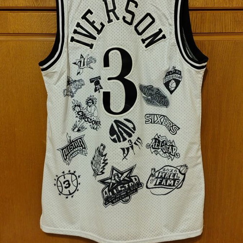 Iverson Authentic Jersey like new, rare large size