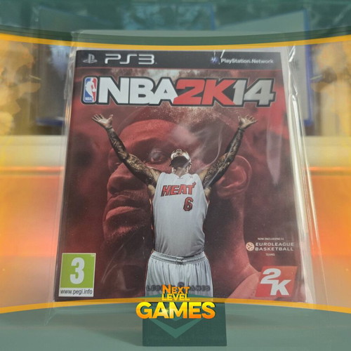 NBA 2K14 PS3 game like new, sports